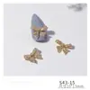 LZ Nueva Joyería de Circonita para Arte de Uñas Alas de Pegaso Perla Unicornio Oscuro Lazo Borla Material de Decoración de Uñas