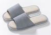 Pantuflas de Lino 2024 Nuevos Zapatos de Tela de Algodón Simples para Hombre Verano Hogar Interior Oficina Cuatro Estaciones para Mujer