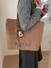 Tendencia de Moda 2026 Bolso de Gran Capacidad con Textura Sencilla y Diseño Elegante, Nuevo Bolso Tote de Invierno para Mujer