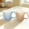 Vaso para enjuague bucal resistente al moho y antibacteriano, vaso para cepillo de dientes doméstico, vaso para lavar, vaso para cepillo de dientes de pareja, portacepillos creativo y elegante