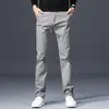 Hong Kong High-end 2026 Calças Casuais de Inverno Masculinas Perna Reta Solta Calças Masculinas Novo Estilo Versátil Business Calças Longas