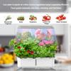 Máquina hidropónica inteligente LED para plantar flores y plantas de interior, cultivo sin suelo de frutas y verduras, caja para plantar vegetales de germinación