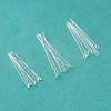 Agulha de prata esterlina de 0,6 mm acessórios DIY acessórios de cristal agulha em T de 30 mm agulha de cabeça redonda agulha de 9 palavras agulha ondulada acessórios de agulha de orelha