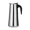 Cafetera de moca de estilo europeo, de acero inoxidable, portátil para exteriores, gran oferta en Amazon
