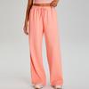 Nuevo Transfronterizo Casual Para Todo Pantalones de Pierna Ancha para Mujer Deportes al Aire Libre Pantalones Elásticos con Cordón Ajustable Sueltos para Yoga Fitness