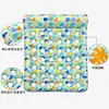 Nuevo producto transfronterizo: Colchoneta Flotante Inflable Doble para Entretenimiento Acuático de Verano, Cama Flotante de PVC Engrosado con Forma de Hoja de Colores