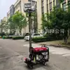 Vehículo de Iluminación Móvil LED con Generador Integrado, Torre de Iluminación Elevable, Equipo de Iluminación Móvil para Rescate de Emergencia en Ingeniería