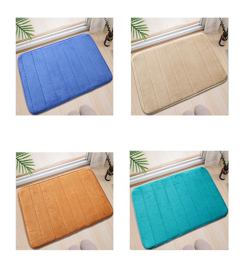 绗绣,地毯,地垫,脚垫,吸水地毯,珊瑚绒地毯,卫生间地垫