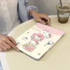 Funda INS de crema Hello Kitty para tableta iPad 11 3+Años funda protectora plegable air11/ 13pulgadas con ranura para lápiz 10