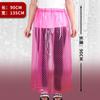 Delantal impermeable de media cintura de PVC a prueba de aceite acuático, extra grande, para lavabo, ropa de trabajo de cocina para hombres y mujeres, delantal de cuero suave.