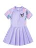 Traje de baño nuevo para niños 2024 Niñas Traje de baño con falda Siomatic Verano Niñas Junior de tamaño mediano Natación de entrenamiento
