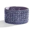 Producto Nuevo de Venta Caliente Transfronterizo, Pulsera de Cuero de Moda con Hebilla Magnética de Ala Ancha, Pulsera de Múltiples Capas para Mujer, Joyería de Mano Versátil