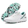 Novos Sapatos de Golfe Transfronteiriços para Homens e Mulheres, Fivela Rotativa Pronta, Pregos Fixos Antiderrapantes, Sapatos Esportivos para Uso Externo para Mulheres