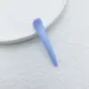 Presilha de Crocodilo Estilo Coreano Transfronteiriça, Presilha Bico de Pato Sólida Cor Creme, Presilha de Cabelo para Franja Sem Marcas, Pequeno Presente para Cabelos Soltos