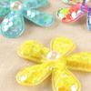 Bordado a máquina bordado accesorios de ropa cuentas PET accesorios de flores Zhang Zi parche no adhesivo etiqueta de tela pegatina de tela