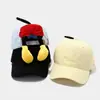 Boné Criativo Fofo de Desenho Animado com Bumbum Primavera e Verão Chapéu de Sol para Viagem Versátil Boné Bico de Pato Atacado