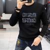 Fábrica de origen una generación de chalecos slim para hombre de primavera y otoño moda cuello redondo manga larga chaqueta 2024 nuevos chalecos