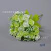 Buquê de Flores Artificiais Rosa Diamante com 21 Cabeças Venda Quente Transfronteiriça Orquídea Dançarina Adereços para Sessão de Fotos Arranjo Floral Bonsai Pastoral