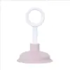 Novo Artefato para Ralo de Pia de Cozinha Desentupidor Tubulação de Esgoto Remoção de Cabelo Bloqueio Tipo Ventosa Ferramenta Desentupidora