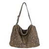Yuezhi 2026 outono precoce nova moda versátil estilo coreano casual estilo preguiçoso bolsa de grande capacidade simples bolsa de ombro tote