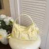 2026 Otoño Nueva Estrella Bolso de un Hombro para Mujer Estudiante Estilo Coreano Alta Apariencia Capacidad Bolso de Mano Bolso Estilo Perezoso