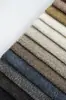 Estoque de Fábrica Alta Qualidade Tecido Chenille Xadrez Amigo da Pele Capa de Almofada de Sofá Travesseiro Tecido para Pets Venda por Atacado