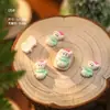 Acessórios de Arte de Unha Cartoon de Natal Outono e Inverno Novos Papai Noel Boneco de Neve Urso Resina Tridimensional Acessórios de Unha Atacado