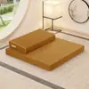 Almofada de Meditação, Tapete de Meditação, Tapete de Joelhos e Adoração Futon, Tapete de Meditação e Adoração, Tecido Dobrável Espessado para Casa, Tapete de Meditação de Fibra de Coco