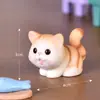 Decorações de micro paisagem ornamentos de casa gatinho bolo carro mesa de areia acessórios de bola de cristal aquário
