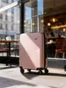 Maleta de Cabina Abs de 20 pulgadas con Personalización Transfronteriza, Gran Capacidad, Cerradura de Contraseña, Adecuada para Bodas y Viajes, Disponible en Múltiples Colores