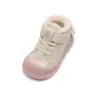 2025 Nuevos Zapatos de Algodón para Bebé Niño Invierno Zapatos para Bebé y Niño Pequeño Suela Suave Zapatos para Niñas Botas de Nieve Gruesas con Más Terciopelo Cálido