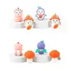 Adornos de Figuritas de Conejo de Caja Sorpresa Navideña Personalizados, Regalos Corporativos Culturales y Creativos de PI, Artesanías Moldeadas por Inyección de PVC, Figuritas Hechas a Medida