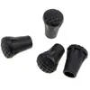 Colección de Accesorios para Bastones de Trekking de Exterior, Cubre Pies para Punta de Bastón, Cubre Puntas de Bastón, Muletas, Cubre Pies de Plástico con Espaciadores Metálicos en el Interior