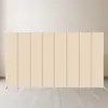 Biombo Plegable para Sala de Estar, Estilo Minimalista Moderno Color Crema, Adecuado para Dormitorio, Hogar, Oficina, Panel de Pantalla Blanco Hueso