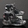 Botas de Nieve para Hombre Invierno Forradas de Felpa Engrosadas Cálidas Impermeables Antideslizantes Botas Martin para Exteriores de Caña Alta Zapatos Grandes de Algodón del Noreste para Hombre