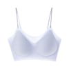 Sujetador de Soporte Suave Tipo Camisola Transpirable y Ultrafino Sin Varillas para Mujer, Refrigerante y Sin Costuras