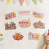 Nuevos Accesorios para Fotos de Decoración de Fiesta de Cumpleaños con Licencia para Niños, Tarjetas de Mano para Levantar la Mano