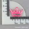 Accesorios para el cabello de corona Pasador Material Banda de goma Borde con diamantes brillantes Pinza Accesorios de pegamento de crema para manualidades Accesorios de resina para niños Accesorios para funda de teléfono móvil