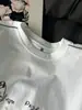 Camiseta Divertida Estampada de Manga Corta Estilo High Street Americano para Mujer Verano 2025 Holgada Ins Linda Estudiante Versátil Top de Cuello Redondo