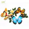 Ventas Directas de Fábrica 22cm capa única mariposa de simulación pegatinas de pared creativas decoración de sala de estar, dormitorio, habitación infantil mariposa de plástico