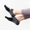 Calcetines de Pilates para Mujer con Dedos Separados, Calcetines Cortos de Yoga Transpirables Antideslizantes para Fitness en Suelo Interior
