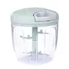 Prensador de Ajo, Triturador Manual de Ajo, Molinillo de Ajo Multifuncional, Picadora de Ajo y Jengibre para Carne, Picadora de Carne para Suplementos Alimenticios, Mini Licuadora de Ajo de Cocina
