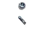 Atacado de Glitter Cor Sereia Novo Modelo Transfronteiriço Conjunto de Flocos Iridescentes que Mudam de Cor 6 Cores Glitter para Unhas Azul