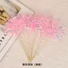 Decoración de Pastel con Borlas de Colores tipo Lluvia, Adornos para Pastel tipo Lluvia Estilo Coreano Ins, Borlas, Lentejuelas, Inserts para Mesa de Postres