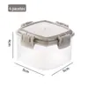 Quatro Conjuntos de Caixas de Temperos, Frascos Transparentes para Molho Squeeze, Frascos para Condimentos, Potes Dispensadores de Temperos para Cozinha, Frascos Squeeze para Molho