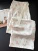 Pantalones de Pijama de Algodón Suave con Dibujos Animados para Usar al Aire Libre, Ropa de Casa Holgada, Delgada, Estampada, Lindos, Estilo Coreano, con Tacto de Algodón