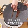 Sartén para acampar al aire libre, placa para barbacoa coreana, estufa de tarjetas, placa para barbacoa, sartén para barbacoa teppanyaki, sartén de piedra maifan para el hogar
