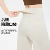 Pantalones de Fitness Rectos de Cintura Alta Adelgazantes para Mujer Talla Grande MM Gordita Sueltos con Caída Transpirables de Secado Rápido para Correr Entrenamiento
