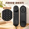 Mini teléfono, pequeña extensión, teléfono de pared para hotel, venta directa de fábrica, teléfono pequeño