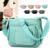 Bolsos para Mujer 2024 Nuevo Estilo Bolsa de Mamá Bolso de Hombro con Múltiples Compartimentos Bolsa de Nylon para Mujer Tendencia Transfronteriza Bolso de Mujer Bolso Cruzado